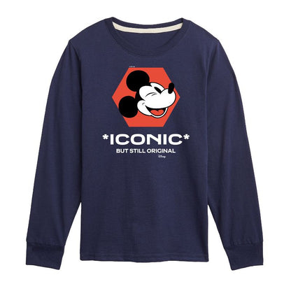 Boys' - Disney - Mickey Mouse Long Sleeve Graphic T-Shirt