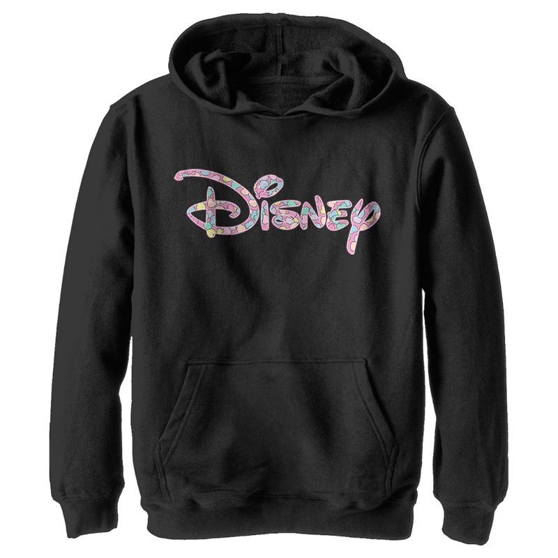 Boy's Disney Candy Logo Pull Over Hoodie