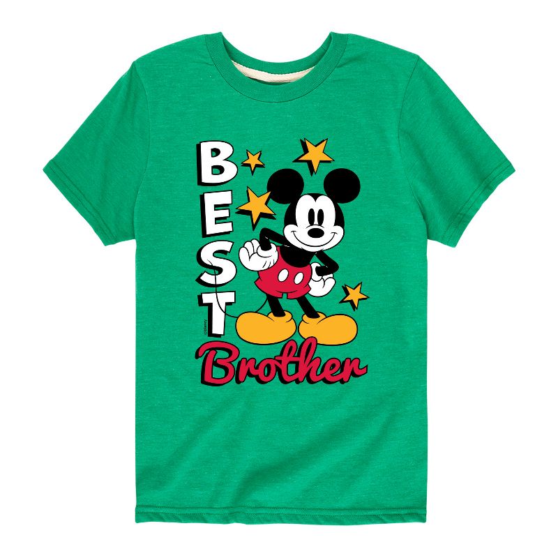Boys' - Disney - Best Brother Short Sleeve Graphic T-Shirt