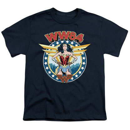 تي شيرت بأجنحة شعار Wonder Woman 1984 للأولاد