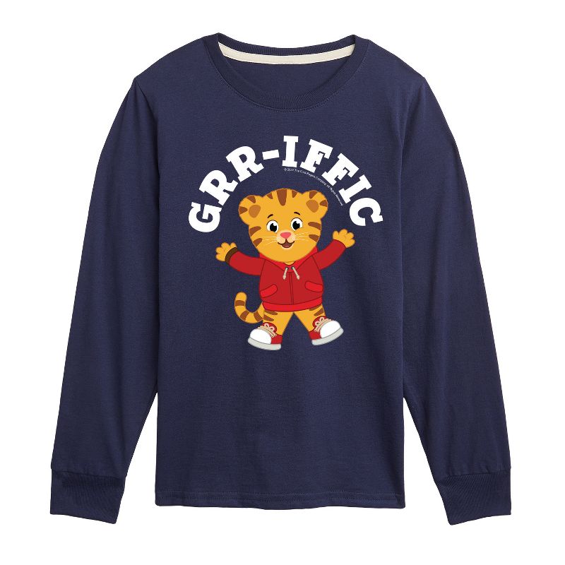 Boys' - Daniel Tiger - Grrific Daniel Tiger Long Sleeve Graphic T-Shirt