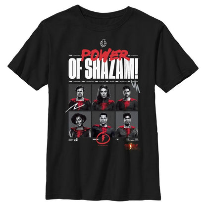 Boy's Shazam! Fury of the Gods Power of Shazam T-Shirt