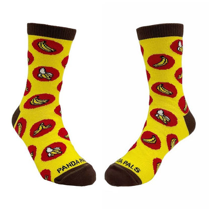 Banana Patterned Socks - from the Sock Panda (Ages 3-7)