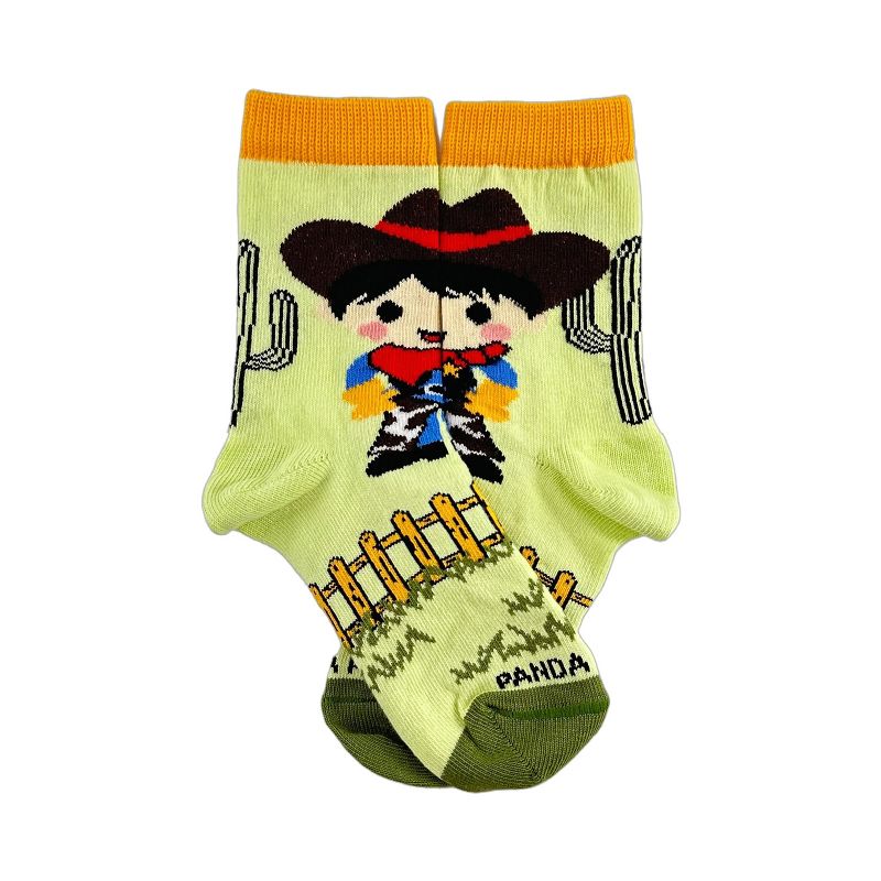 Cowboy / Cowgirl Socks - Medium from the Sock Panda (Ages 3-7)