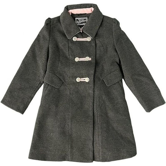 Rothschild Big Girls' Faux Wool Bandmaster Military Dress Coats