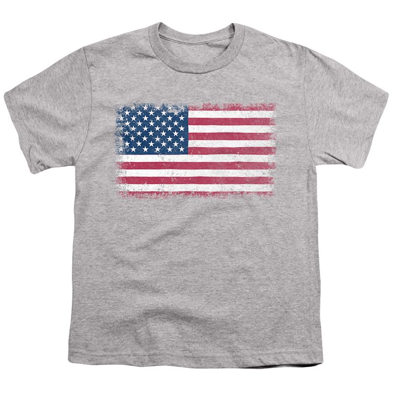 Boys' American Flag Distress T-Shirt