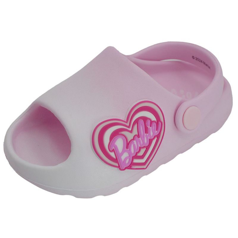 Barbie Toddler Girls' Cloud Slide Sandals