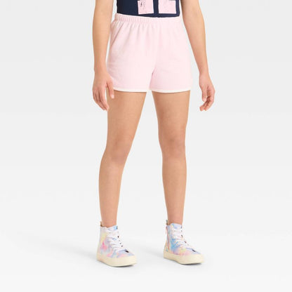 Girls' French Terry Dolphin Shorts - art class™