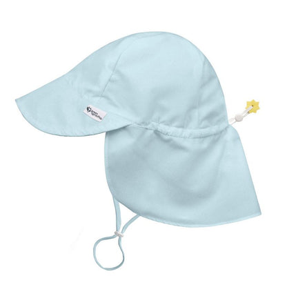 قبعة Green Sprouts Eco Flap للأطفال الصغار بعامل حماية من أشعة الشمس فوق البنفسجية 50+