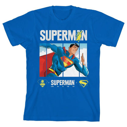 Superman Movie 2025 Superhero, Man of Steel, DC Comics, Superpowers, Crypto, S on Royal Short Sleeve Youth T-Shirt