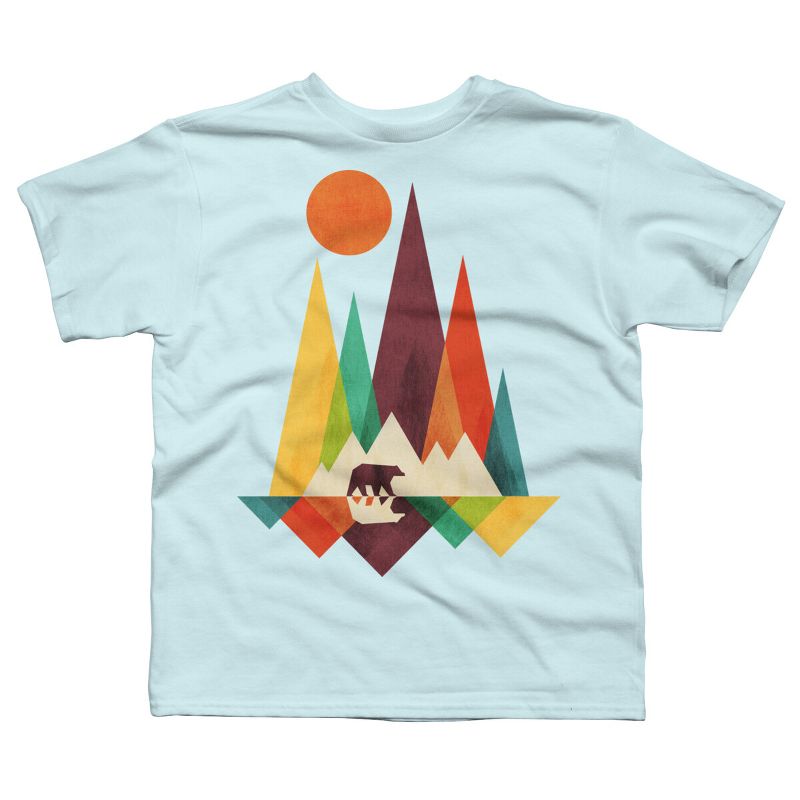 تي شيرت بتصميم الدب الجبلي من راديومود للأولاد