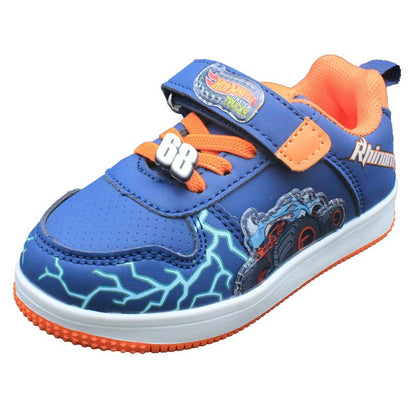 حذاء رياضي للأولاد الصغار من Hot Wheels Monster Trucks