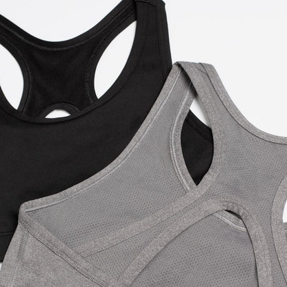 Fruit of the Loom Girls 2pk Sports Bra
