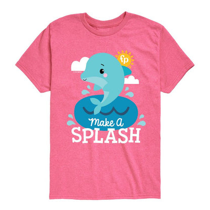 تي شيرت جرافيكي بأكمام قصيرة للأولاد من فيشر برايس - Make A Splash