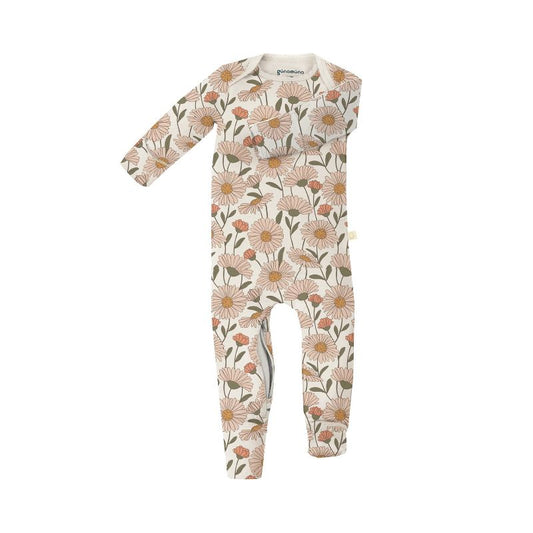günamüna® Baby Bamboo Rayon Sleeper Pajama with DIAPER-ZiP