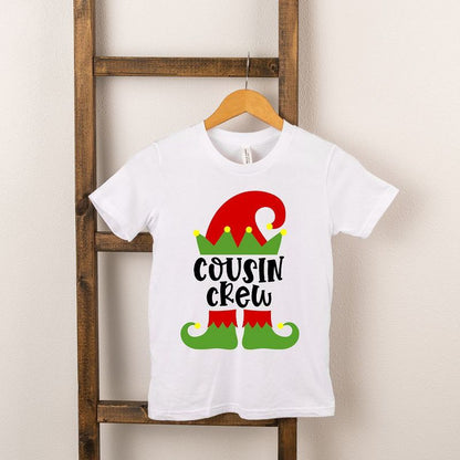 تي شيرت بأكمام قصيرة من مجموعة Cousin Crew Elf للشباب من Juniper Shop