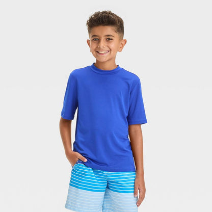 Boys' Solid Rash Guard Tshirt - Cat & Jack™