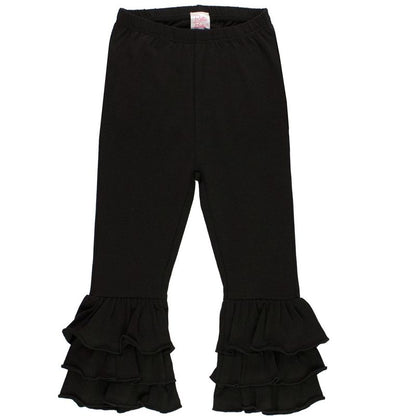 RuffleButts Girls Ruffle Flare Pants