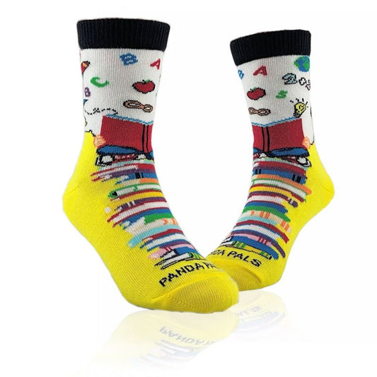 Power of Books Socks from the Sock Panda - (Ages 3-7)