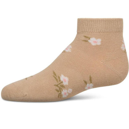 Memoi Girls' Blissful Bloom Anklet Socks