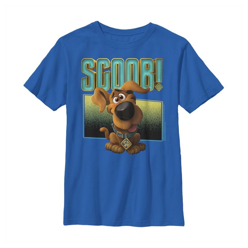 Boy's Scooby Doo Puppy Frame T-Shirt