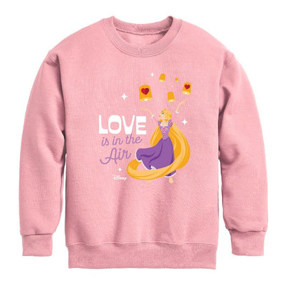 Boys' - Disney - Love Is In The Air Graphic Long Sleeve Fleece Sweatshirt