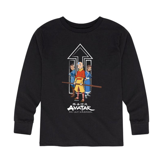 Boys' - Avatar: The Last Airbender - Trio Long Sleeve Graphic T-Shirt