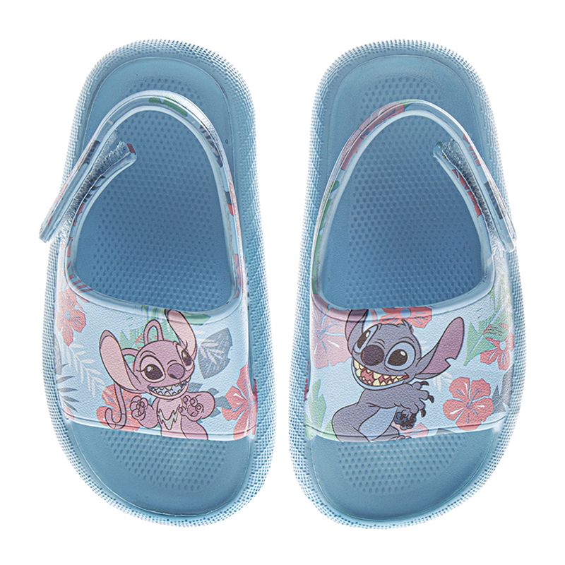 Disney Stitch and Angel Girls' Slip-On Slides (Toddler)