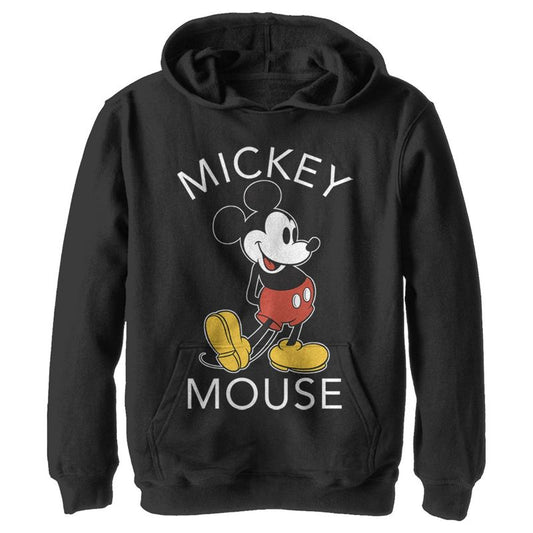 Boy's Disney Mickey Mouse Classic Style Pull Over Hoodie