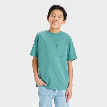 Boys' Short Sleeve Front Pocket T-Shirt - art class™