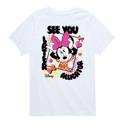 Boys' - Disney - Minnie Later Alligator Short Sleeve Graphic T-Shirt