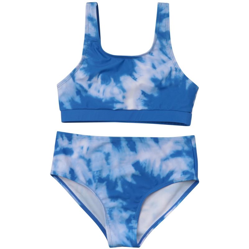 Just Love Girls’ UPF 50+ 2-Piece Bikini Swimsuit Set – Neon, Tie-Dye & Ombre Styles for Kids