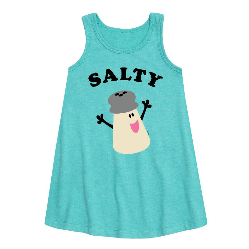 Girls' - Blue's Clues & You! - Mr. Salty Graphic Sleeveless Aline Dress