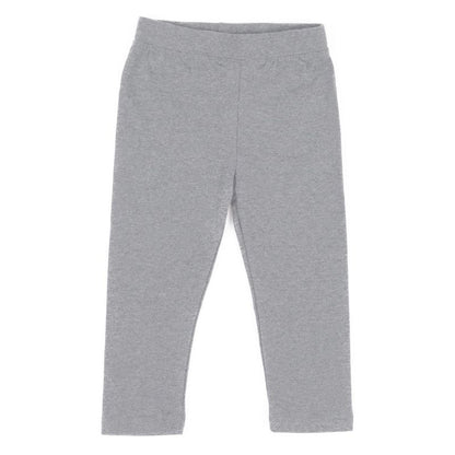 Leveret Girls Neutral Solid Color Legging