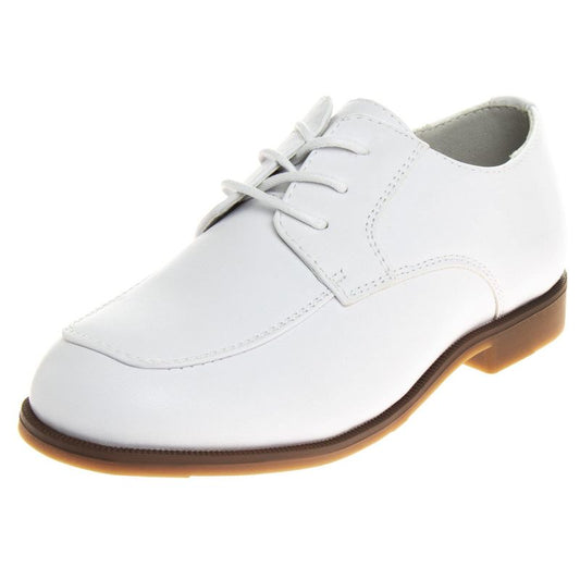 Josmo Unisex Classic Lace-Up Oxford Shoes for Boys and Girls - Comfortable Dress Shoes for School Uniform, Easter - Toddler