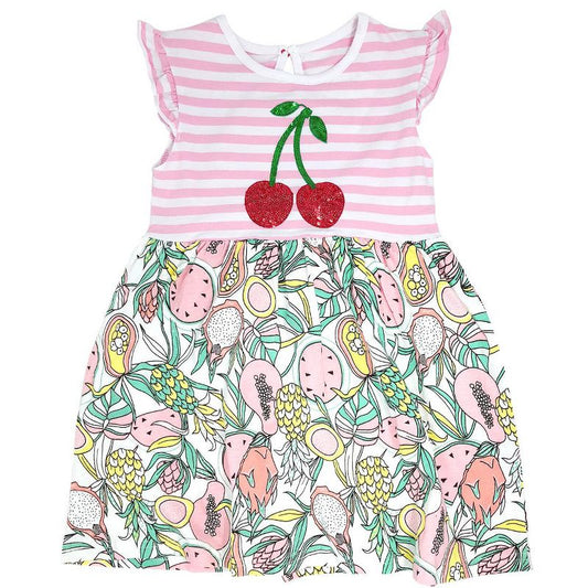 فستان صيفي كاجوال للبنات من Wrapables مع ترتر