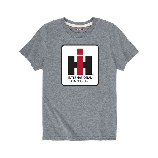Boys' - Case IH - Square Logo Short Sleeve Graphic T-Shirt