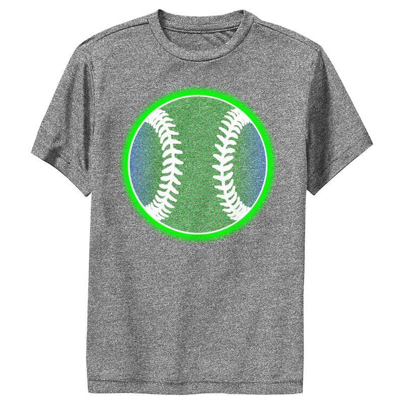 Boy's Lost Gods Neon Baseball Ball Performance Tee