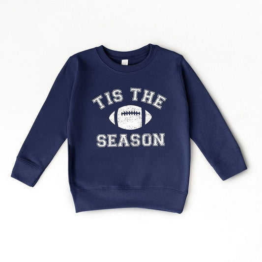 The Juniper Shop Tis The Season Football Youth Ultra-Soft Graphic Sweatshirt