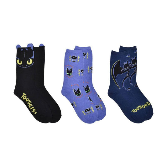 Boys' DreamWorks How to Train a Dragon Crew Socks - Black