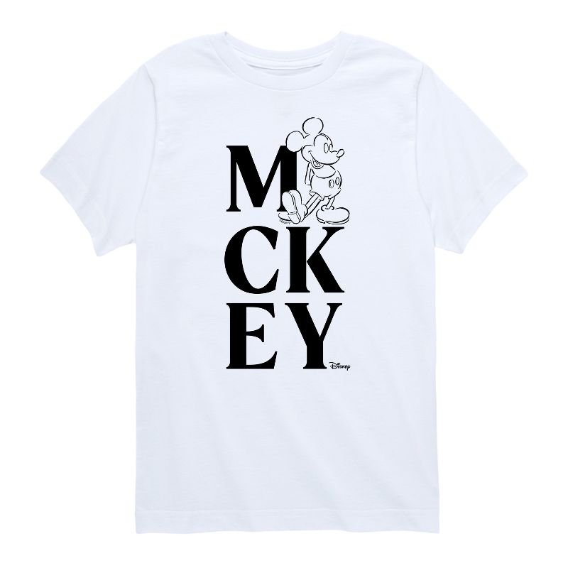Boys' - Disney - Mickey Mouse Short Sleeve Graphic T-Shirt