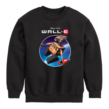 Boys' - Disney - Space Logo Graphic Long Sleeve Fleece Sweatshirt