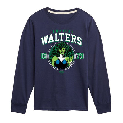 Boys' - Marvel - She-Hulk Walters Long Sleeve Graphic T-Shirt
