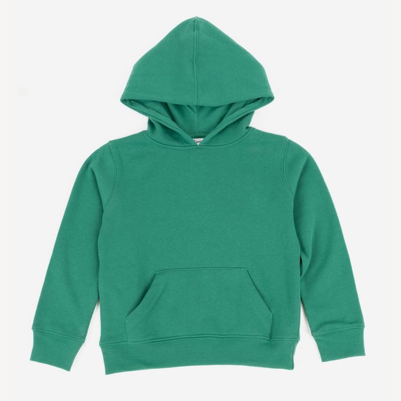 Leveret Kids Hooded Sweatshirt - Kids Hoodie Pullover Sweatshirt- With Kangaroo Pocket - Classic Solid Color