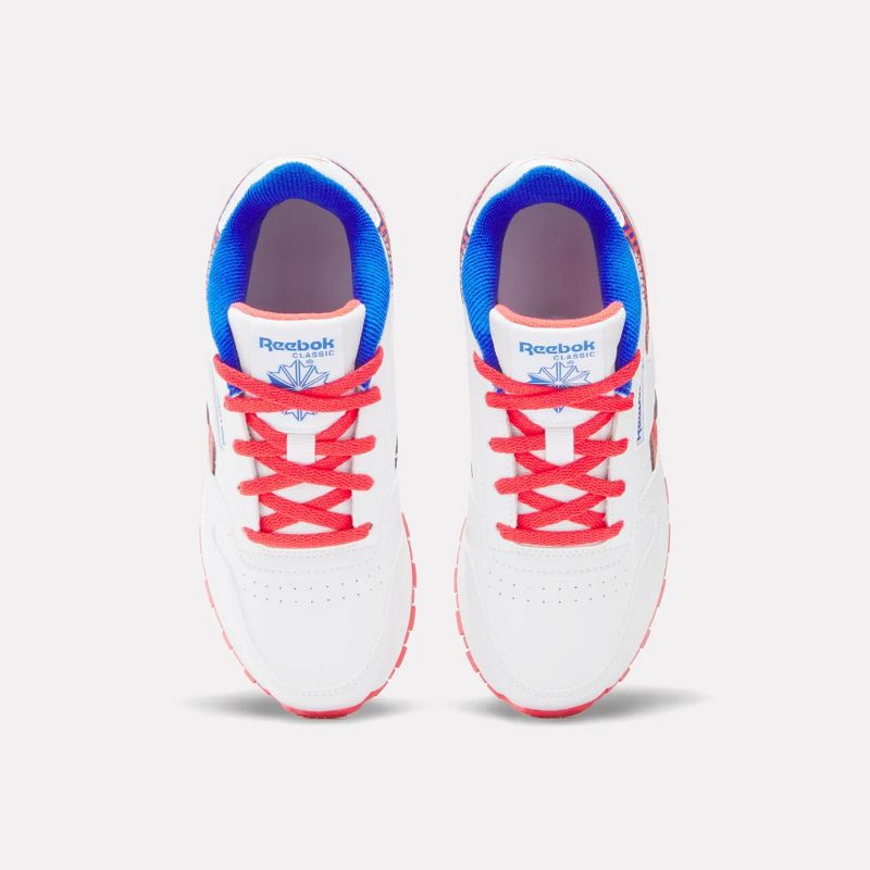 Reebok Classic Leather Step N' Flash 2.0 Little Boy's Shoes