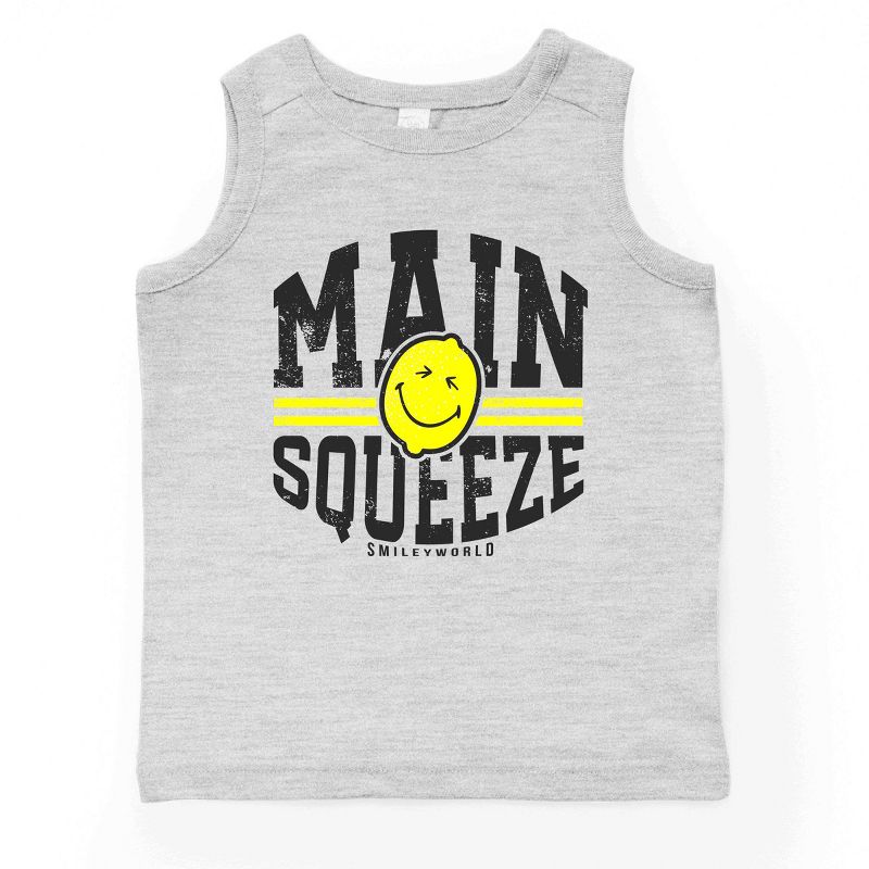 بلوزة شبابية بدون أكمام من ماركة The Juniper Shop SmileyWorld Main Squeeze Lemon