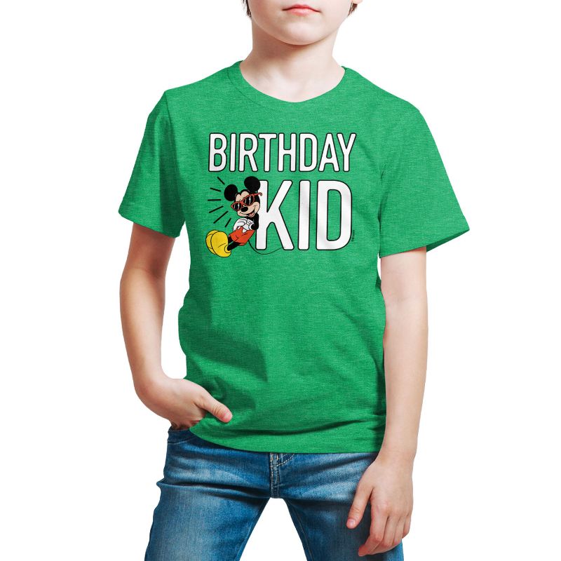 Boys' - Disney - Birthday Kid Short Sleeve Graphic T-Shirt