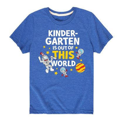 تي شيرت جرافيكي بأكمام قصيرة للأولاد من سلسلة دكتور سوس - روضة أطفال