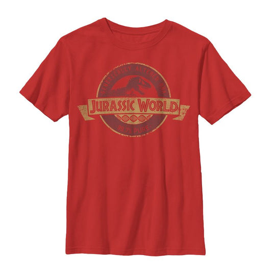Boy's Jurassic World Genetically Altered Logo T-Shirt
