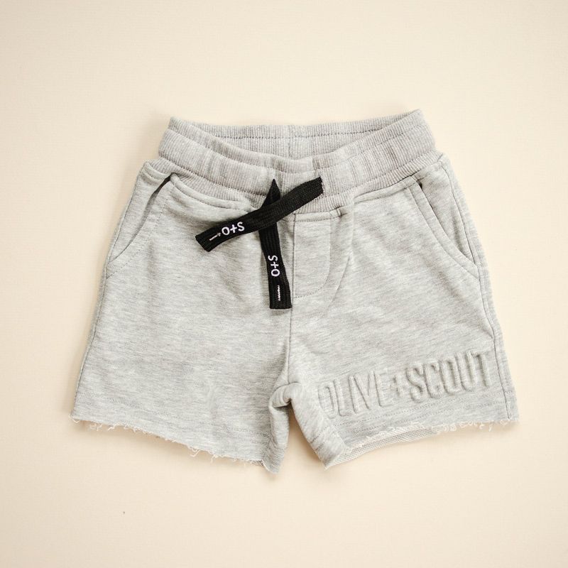 Kids Kash Sweat Shorts - Olive + Scout